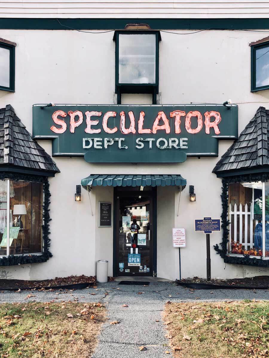 Speculator-general-store-in-the-Adirondack-town-of-Speculator-in-New-York