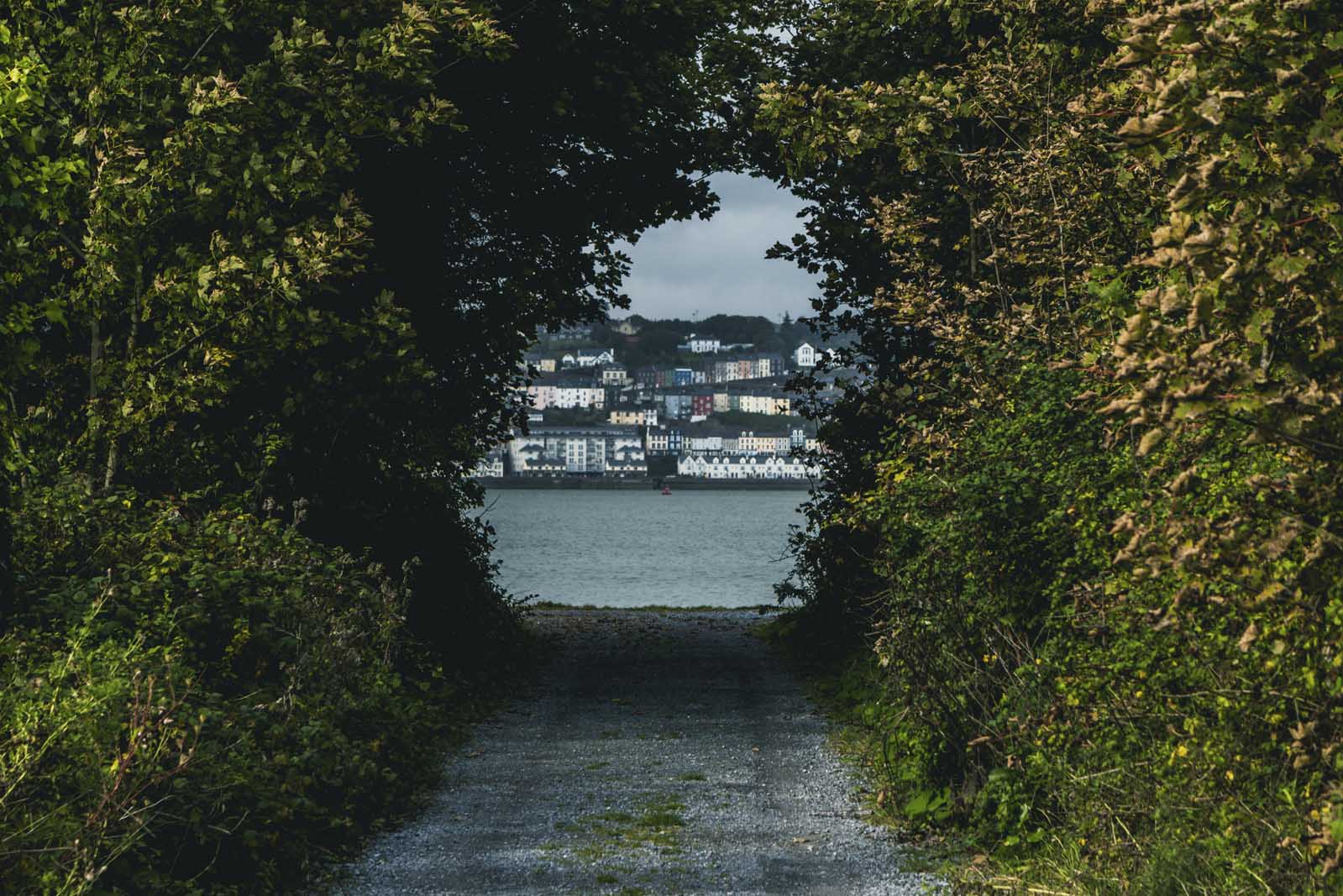 View from Spike Island in Cobh Ireland