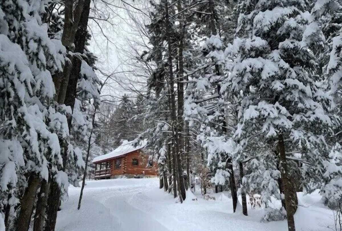 Stratton-Mountain-log-cabin-rental-in-Vermont