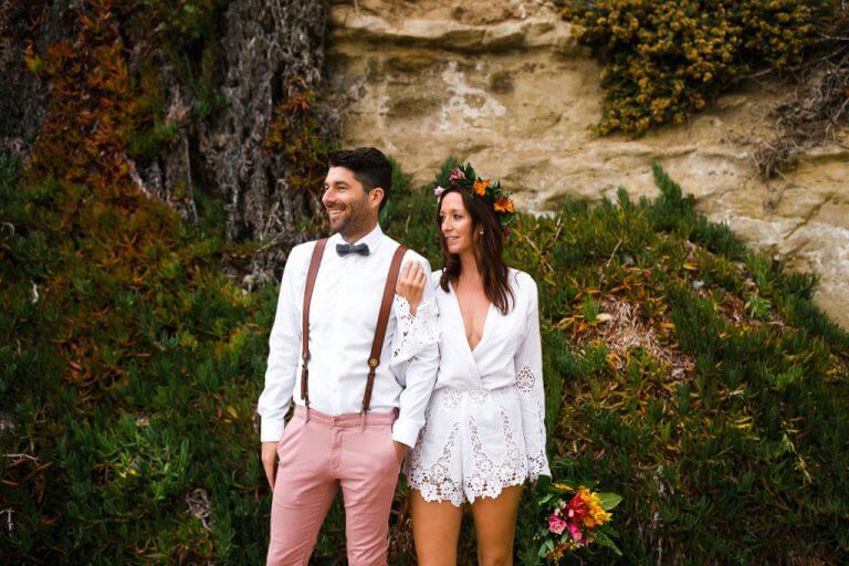 Our California Beach Wedding
