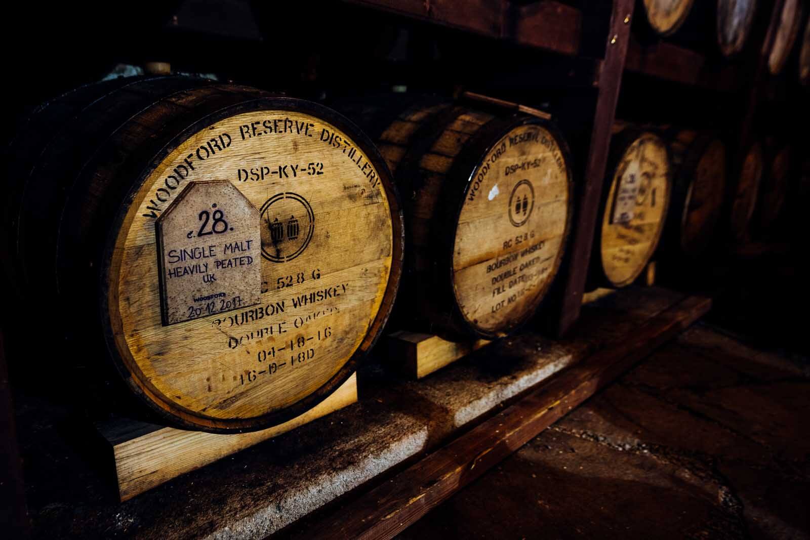 Svachovka distillery barrels 