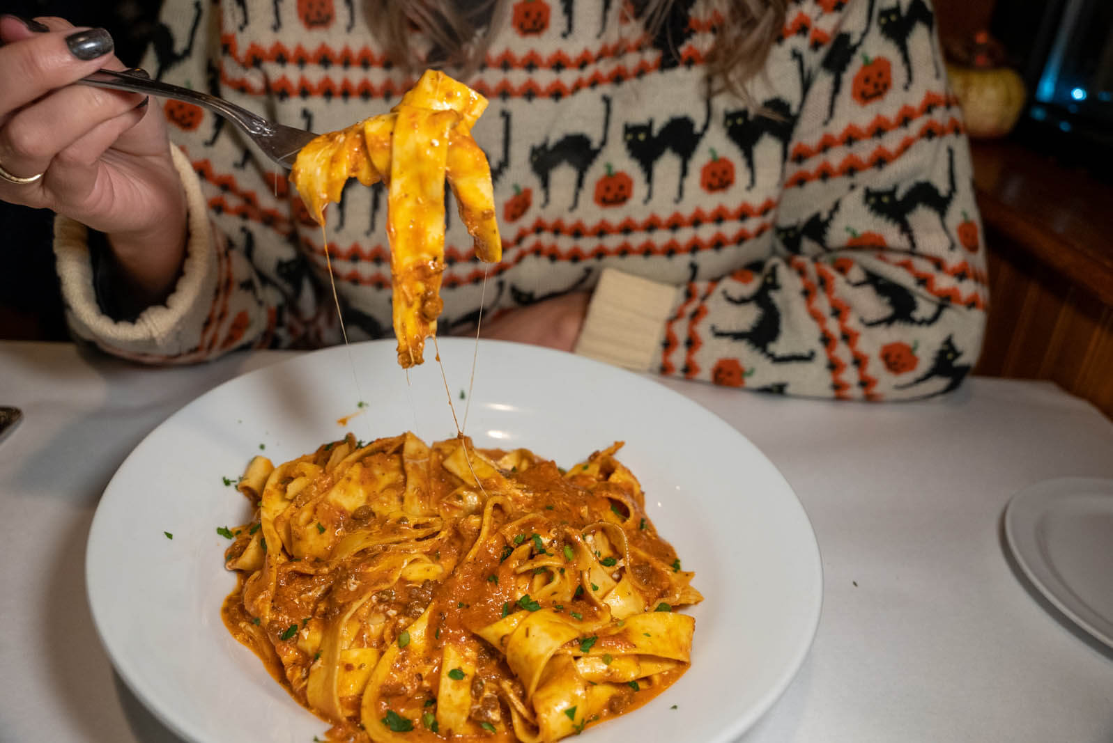 Tagliatalle Bolognese from EATalia on Hudson in New York