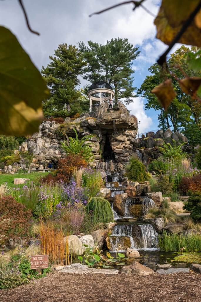 Temple of Love at Untermyer Gardens Conservancy in Yonkers New York