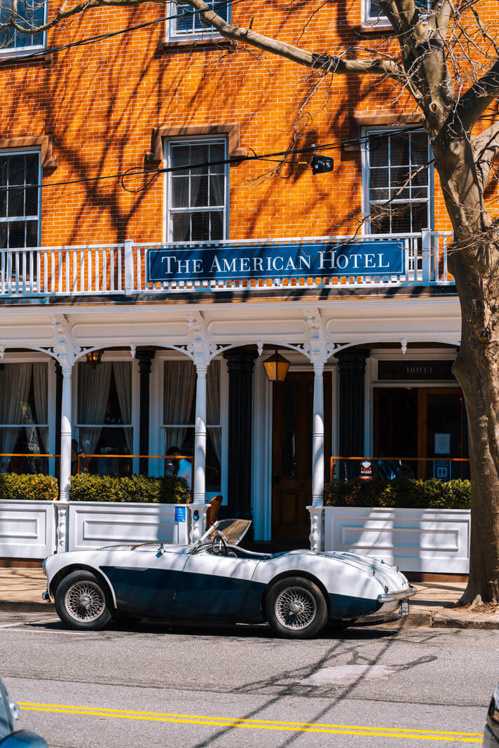 The American Hotel in Sag Harbor the Hamptons Long Island