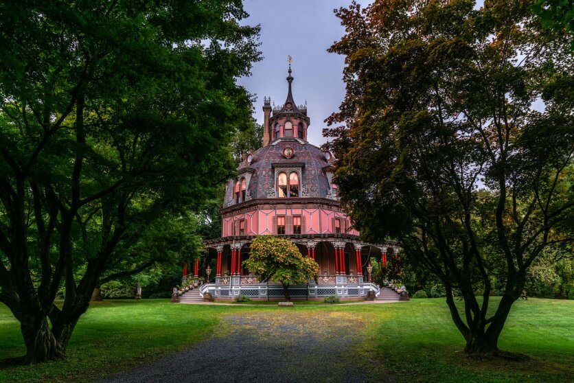 The Armour Stinner Octagon House in Tarrytown New York