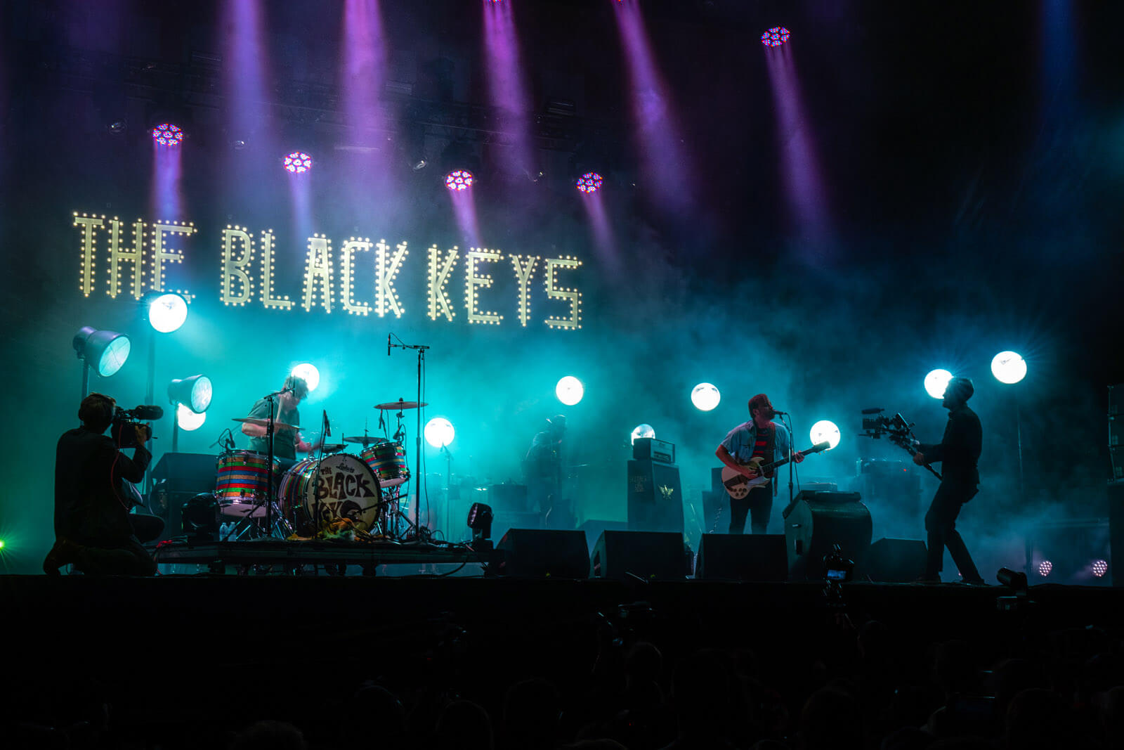 The Black Keys performance at the Pilgrimage Festival in Franklin Tennessee 2021