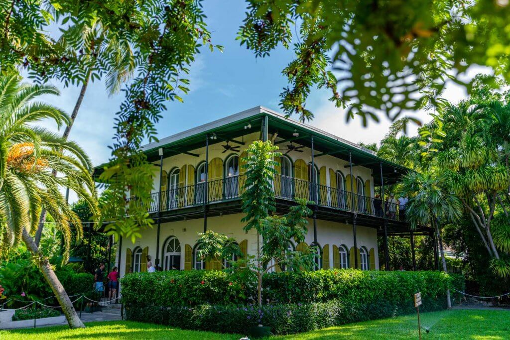 The Hemingway House in Key West