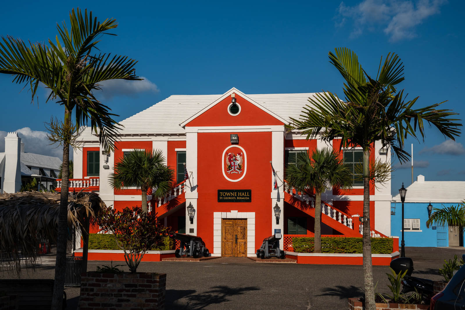 The King's Square at St Georges in Bermuda