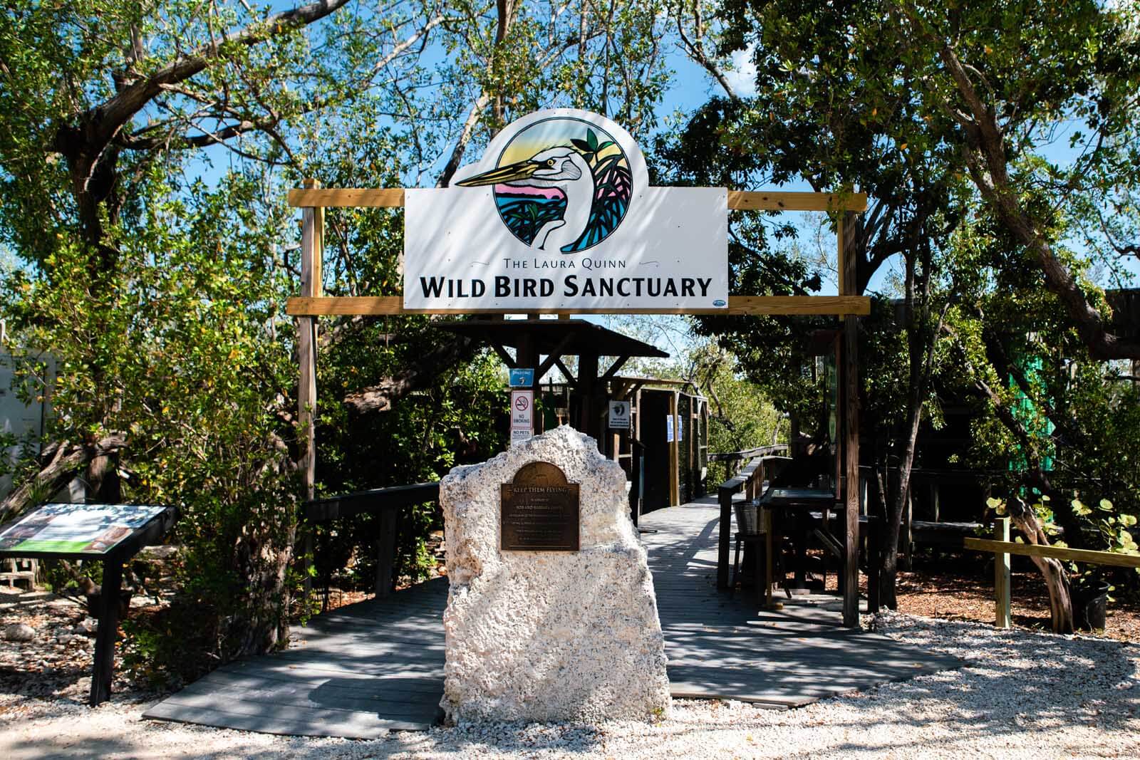 The Laura Quinn Wild Bird Center in the Florida Keys