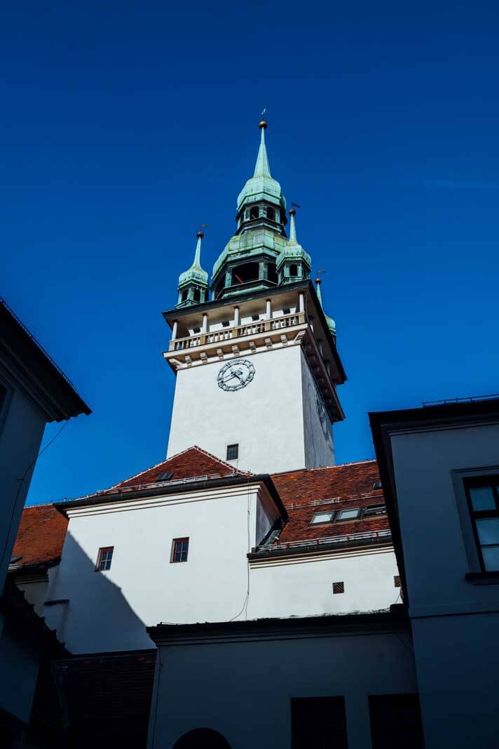 Old Town Hall Tower viewing area in Brno