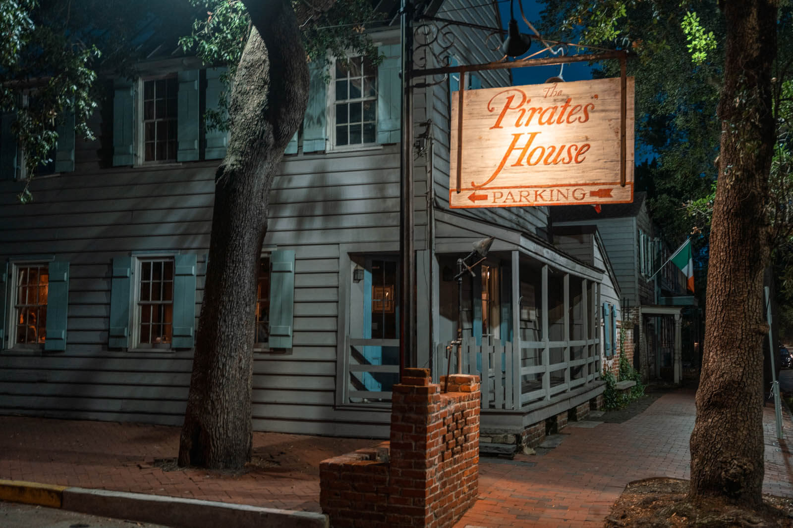 The Pirate's House in Savannah Georgia