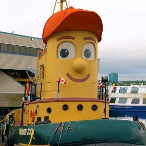 Theodore too in Halifax Harbor nova scotia tugboat