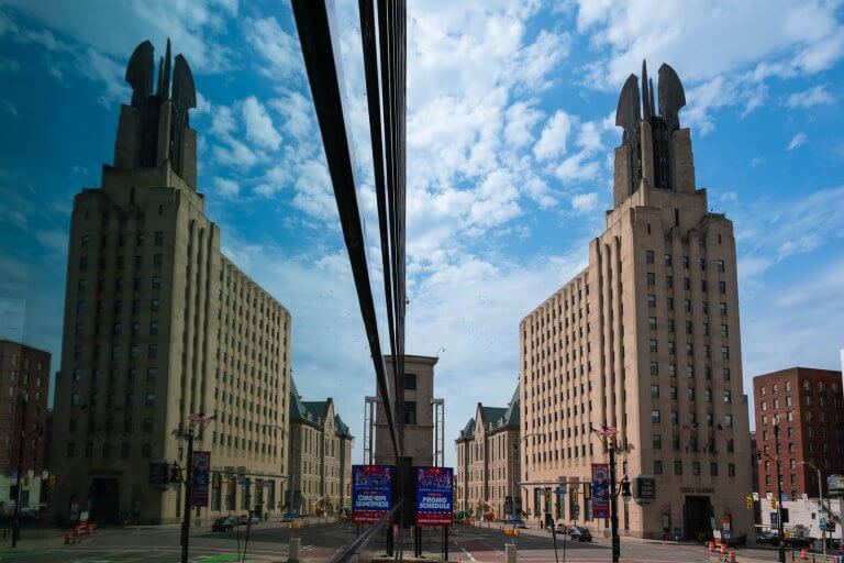 Times Square Building in Rochester New York
