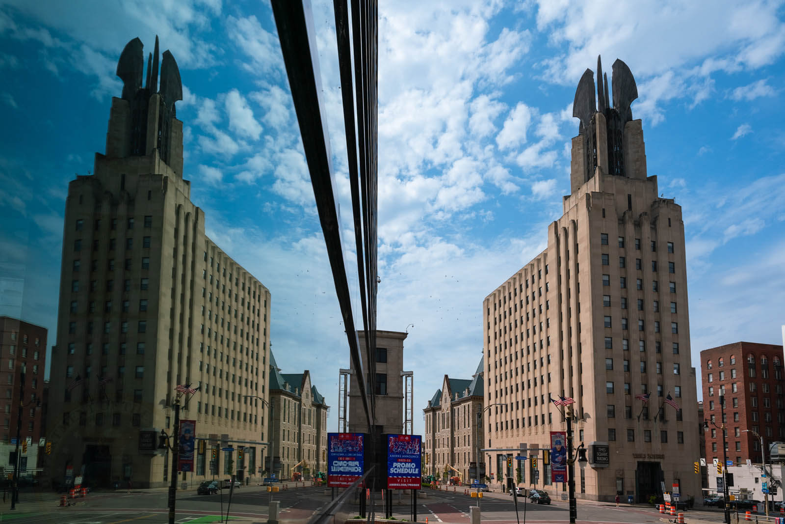 Times Square Building in Rochester New York