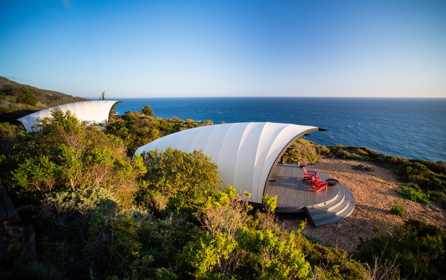 Treebones Resort Autonomous Tent in Big Sur California