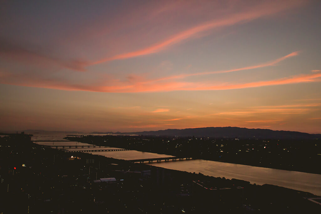 Umeda Tower Sunset