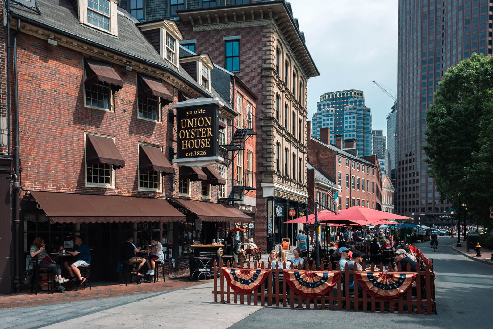 Union Oyster House in Downtown Boston Massachusetts