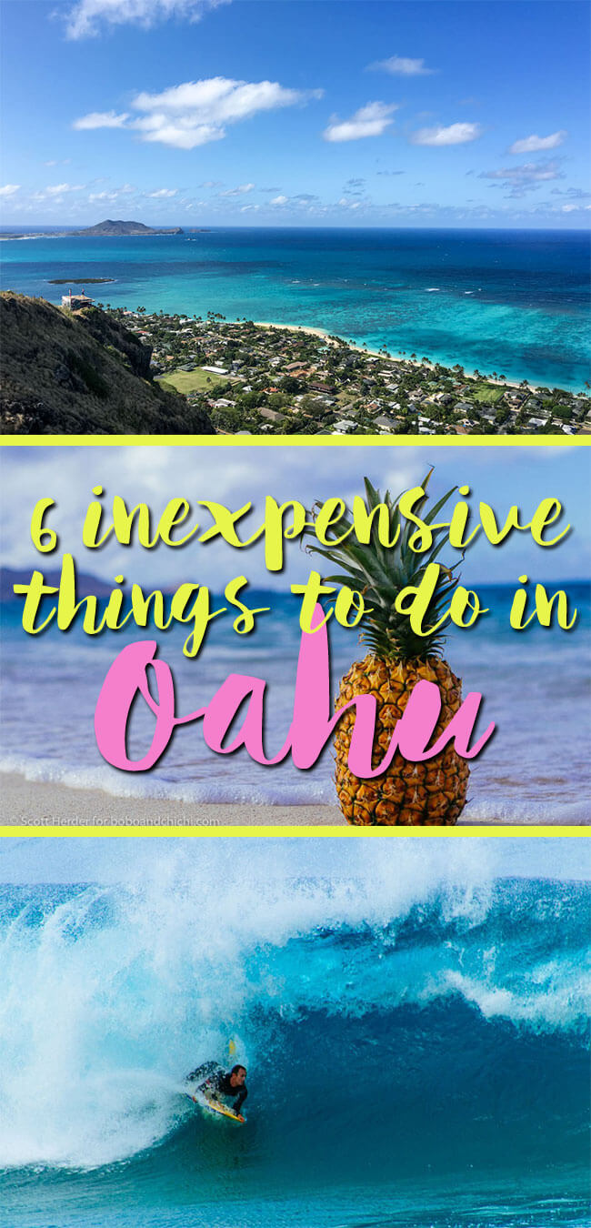 inexpensive things to do in oahu