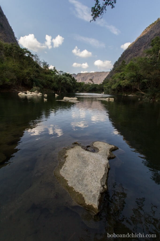 Falang River View in Laos