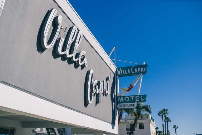 Villa Capri Hotel in San Diego on Coronado