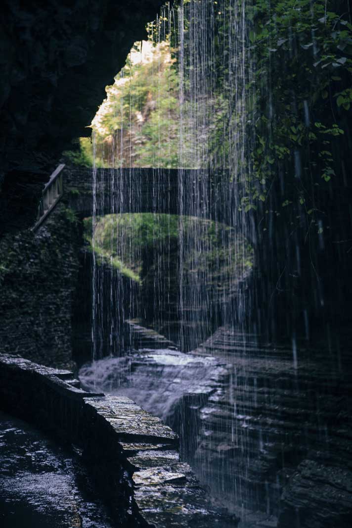 Waterfalls at Watkins Glen State Park