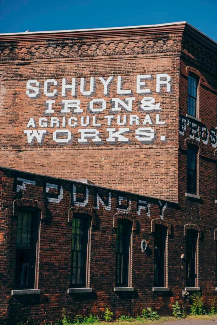 Building in downtown Watkins Glen