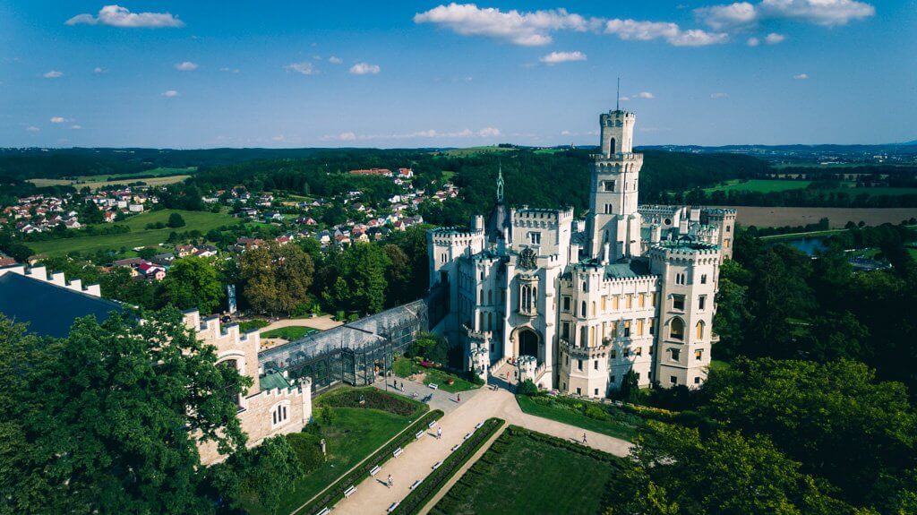 Hluboka v Vltavou Castle