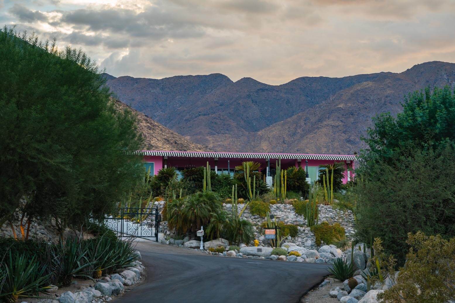 Zsa Zsa Gabor Palm Springs house in Little Tuscany neighborhood