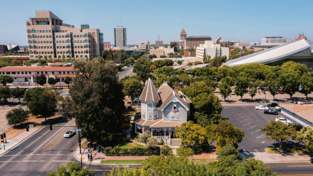 aerial-view-of-downtown-Fresno-California