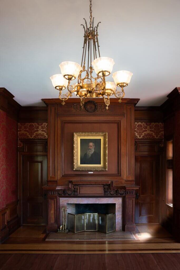 beautiful interior of Cairnwood Estate (Bryn Athyn Historic District) in Valley Forge PA