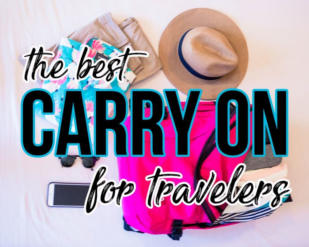 The Best Carry On Bag for Travelers - Bobo and ChiChi