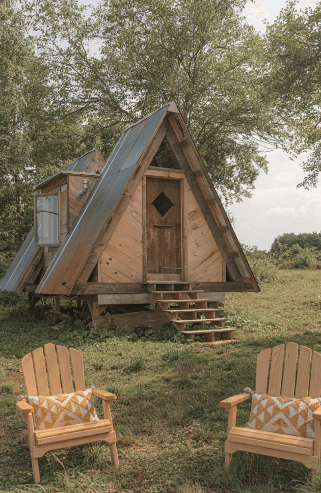 catskills a frame tiny house airbnb in new york
