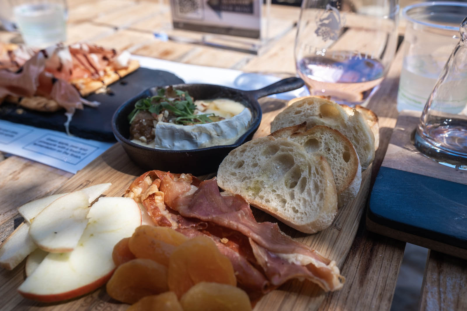 charcuterie at Wolffer Estate Vineyard in the Hamptons Long Island New York