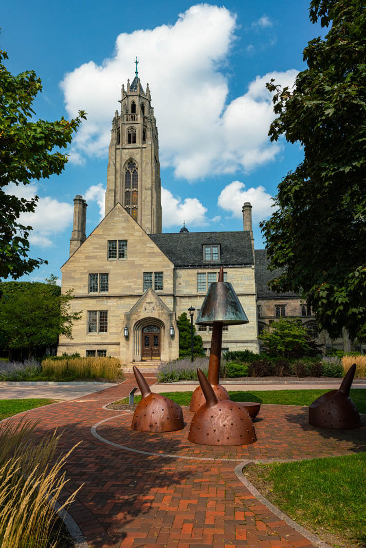 exterior of Memorial Art Gallery in Rochester NY