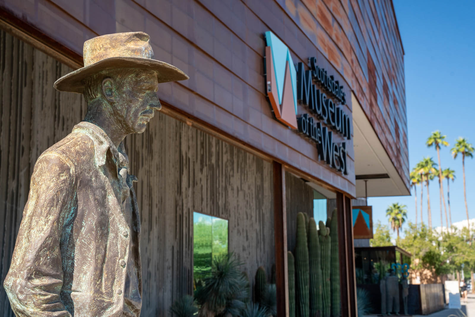 exterior of Scottsdale Museum of the West in Arizona