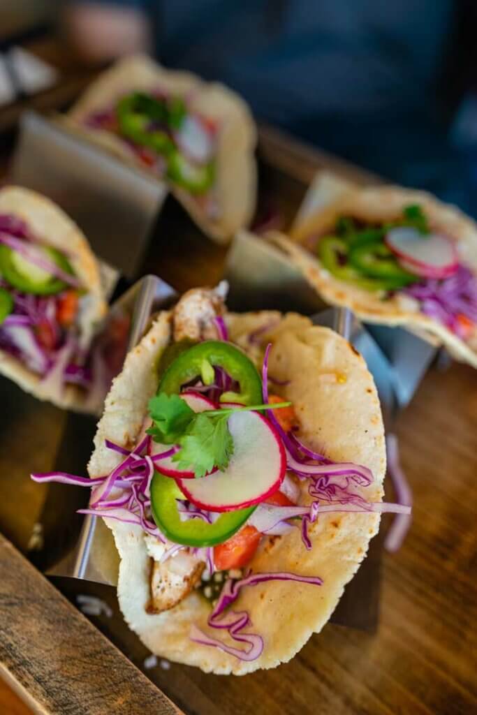 fish tacos along the Key West food tour in the Florida Keys