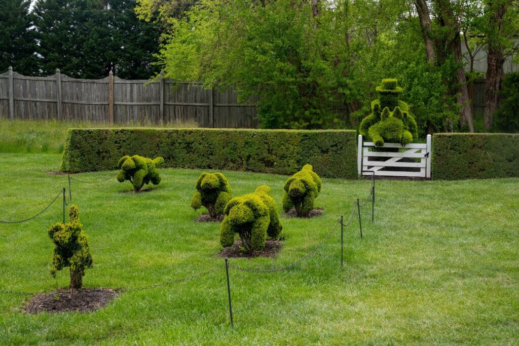 fox hunt at Ladew Topiary Gardens in Harford County Maryland