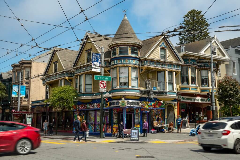 fun store in Haight Ashbury in San Francisco California