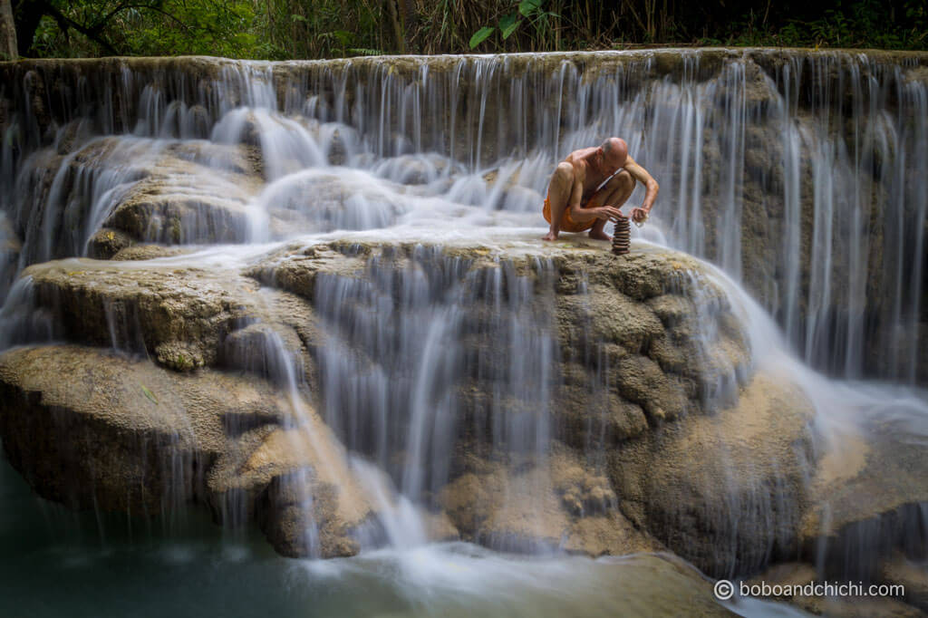 Kuangsi Waterfall in Luang Prabang