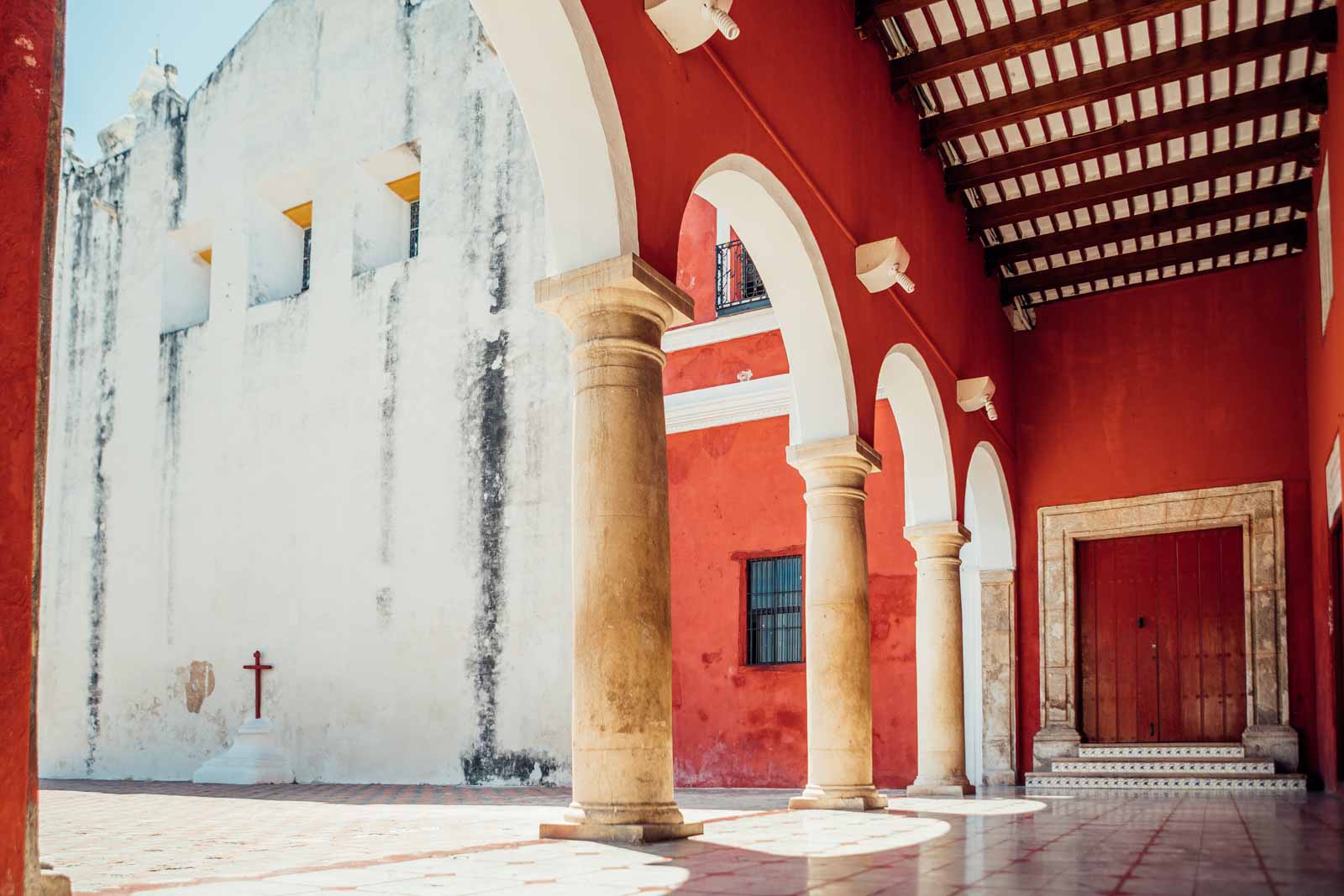 beautiful buildings of Campeche