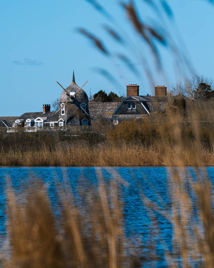 gorgeous windmill home in Southhampton in the Hamptons New York