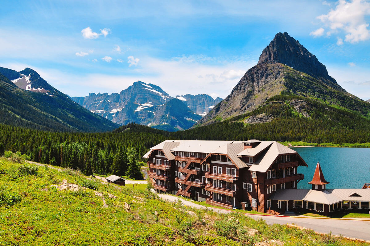 historic-Many Glacier Hotel-in-Glacier-National-Park