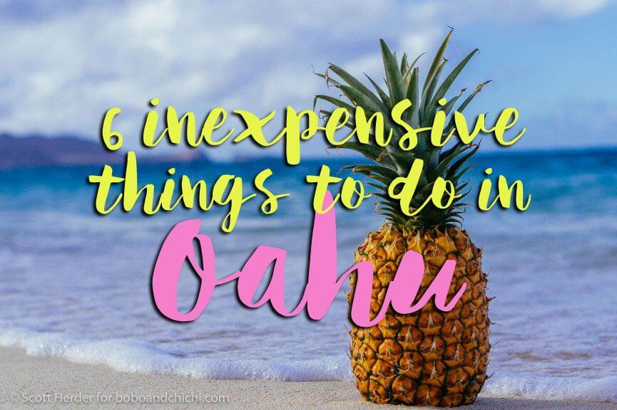 Inexpensive things to do in Oahu