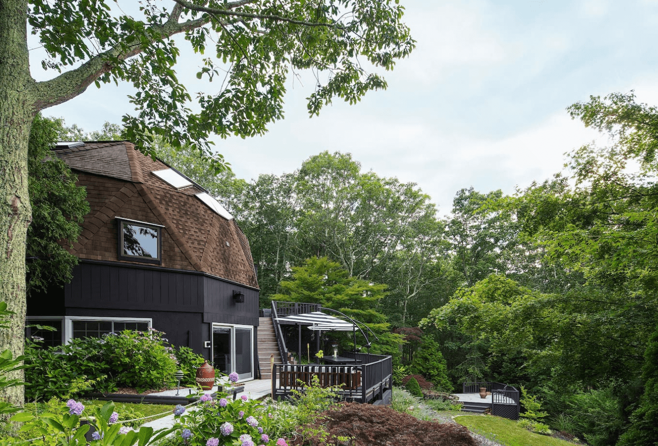 luxury modern dome cottage in new york