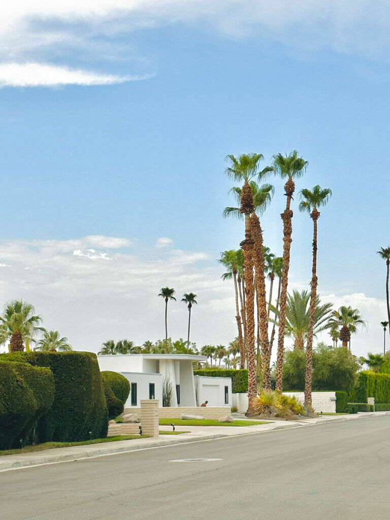 mid-century-modern-homes-in-Indian-Canyons-neighborhood-of-Palm-Springs-California