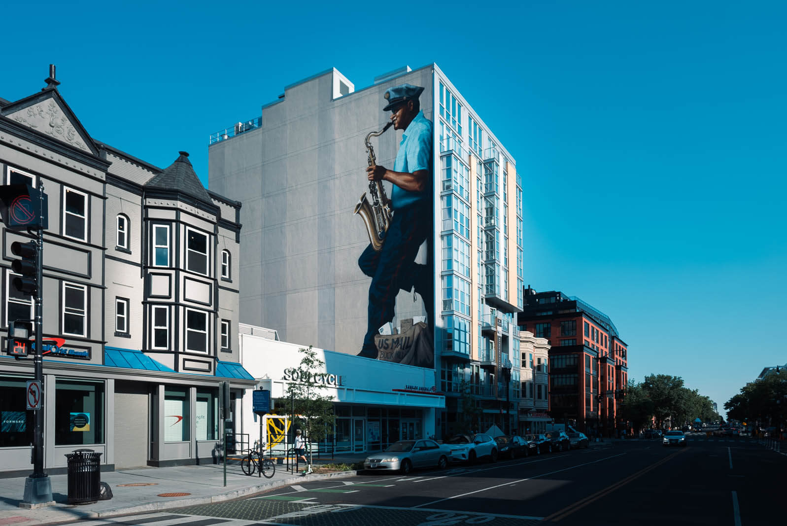 music mural at U Street Corridor neighborhood in Washington DC