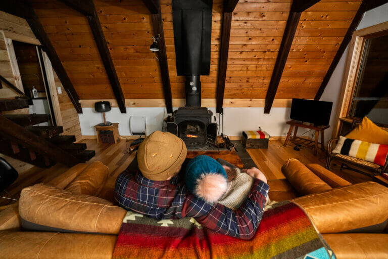 romantic cabin getaways in Vermont A Frame Cabin in West Dover in Southern Vermont