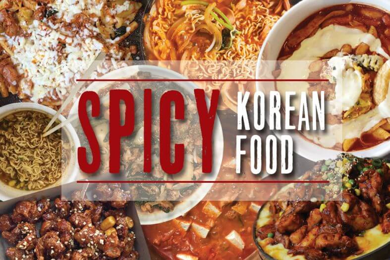 spicy korean food