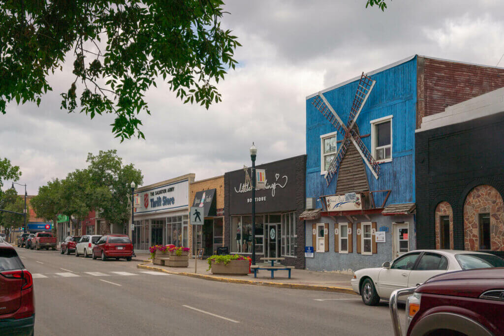 street view of Swift Current Saskatchewan Canada