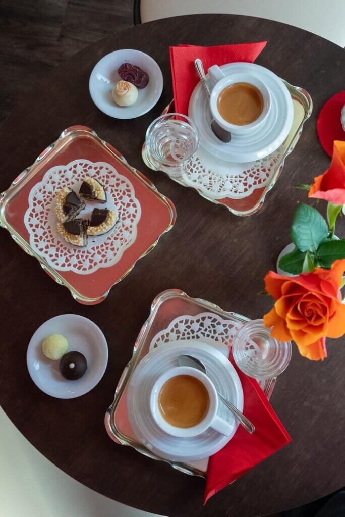 sweet treats from Chocolateria Kunder in Wiesbaden Germany